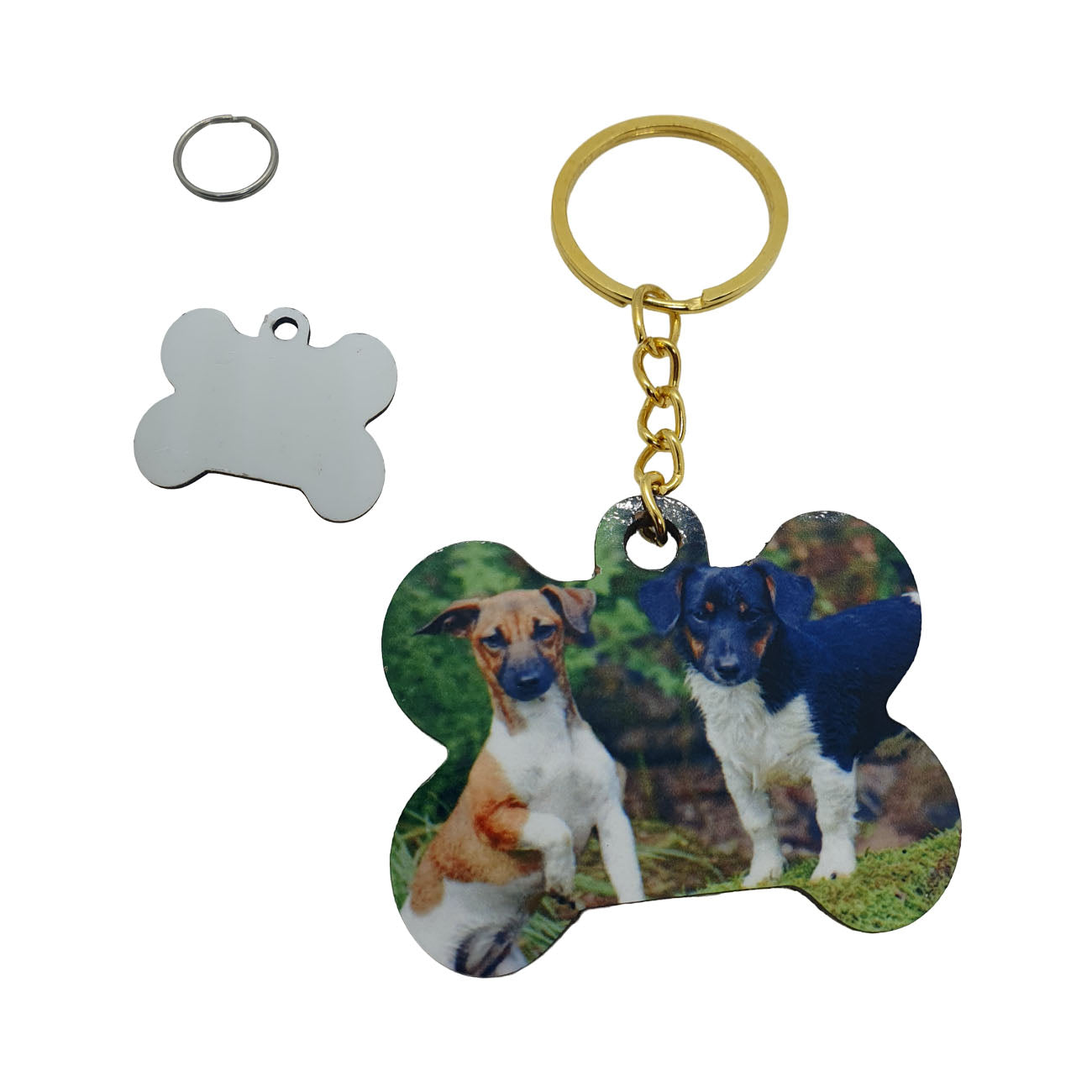 Dog Keyrings, Personalised Dog Keyrings