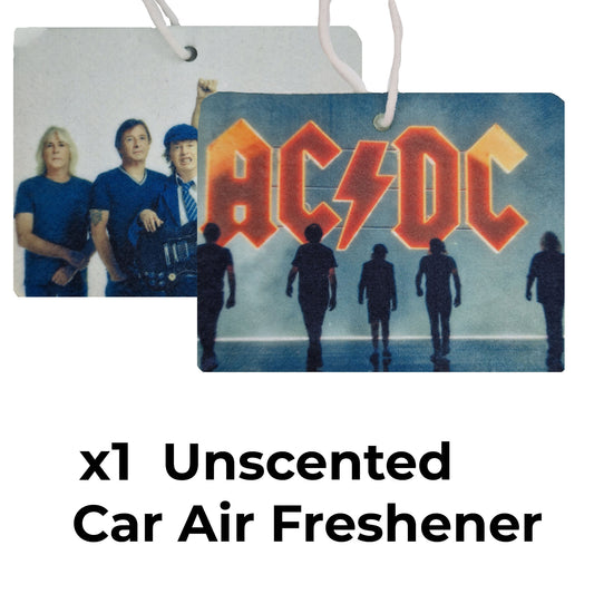 acdc photo car air freshener gift for music fans uk