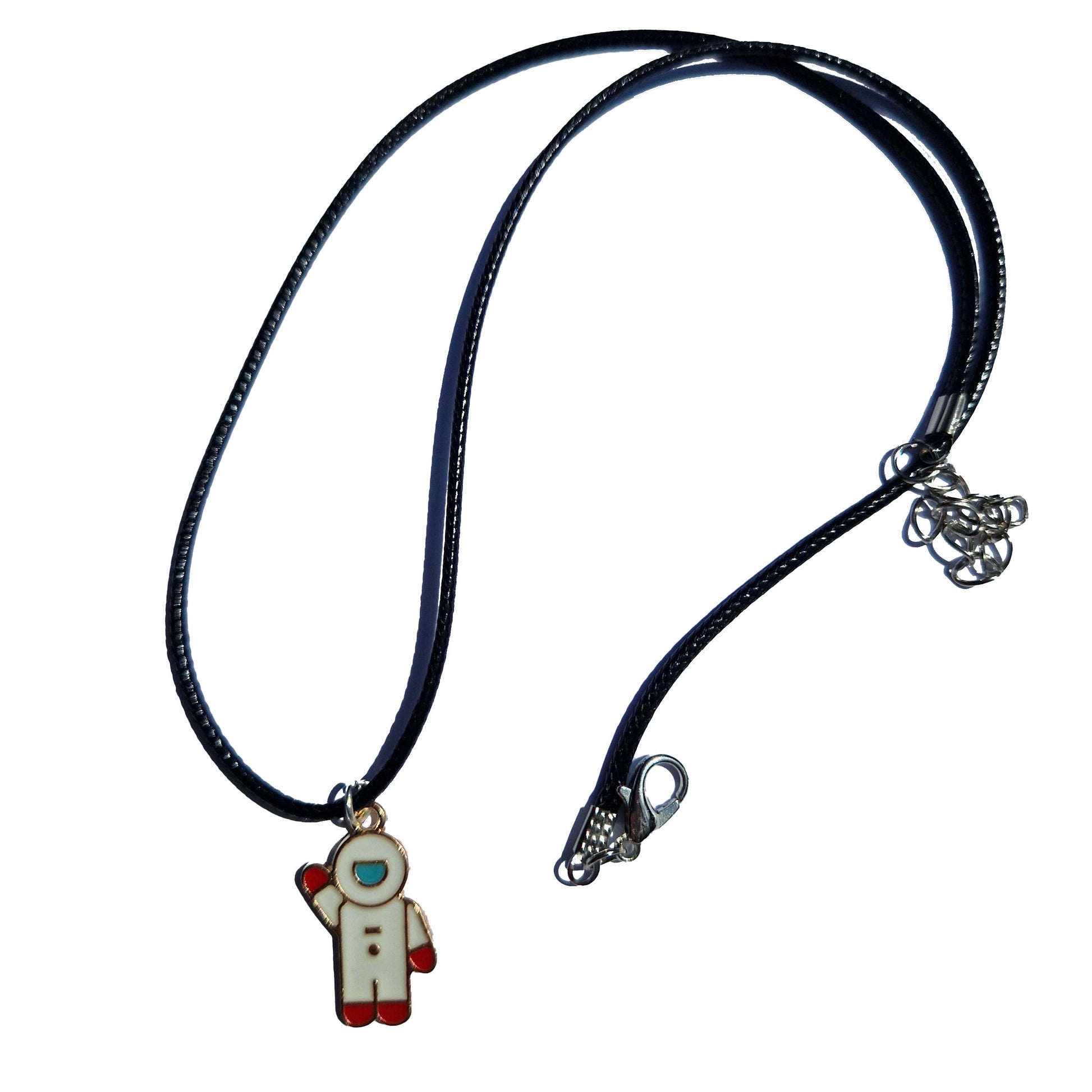 cord necklace spaceman design