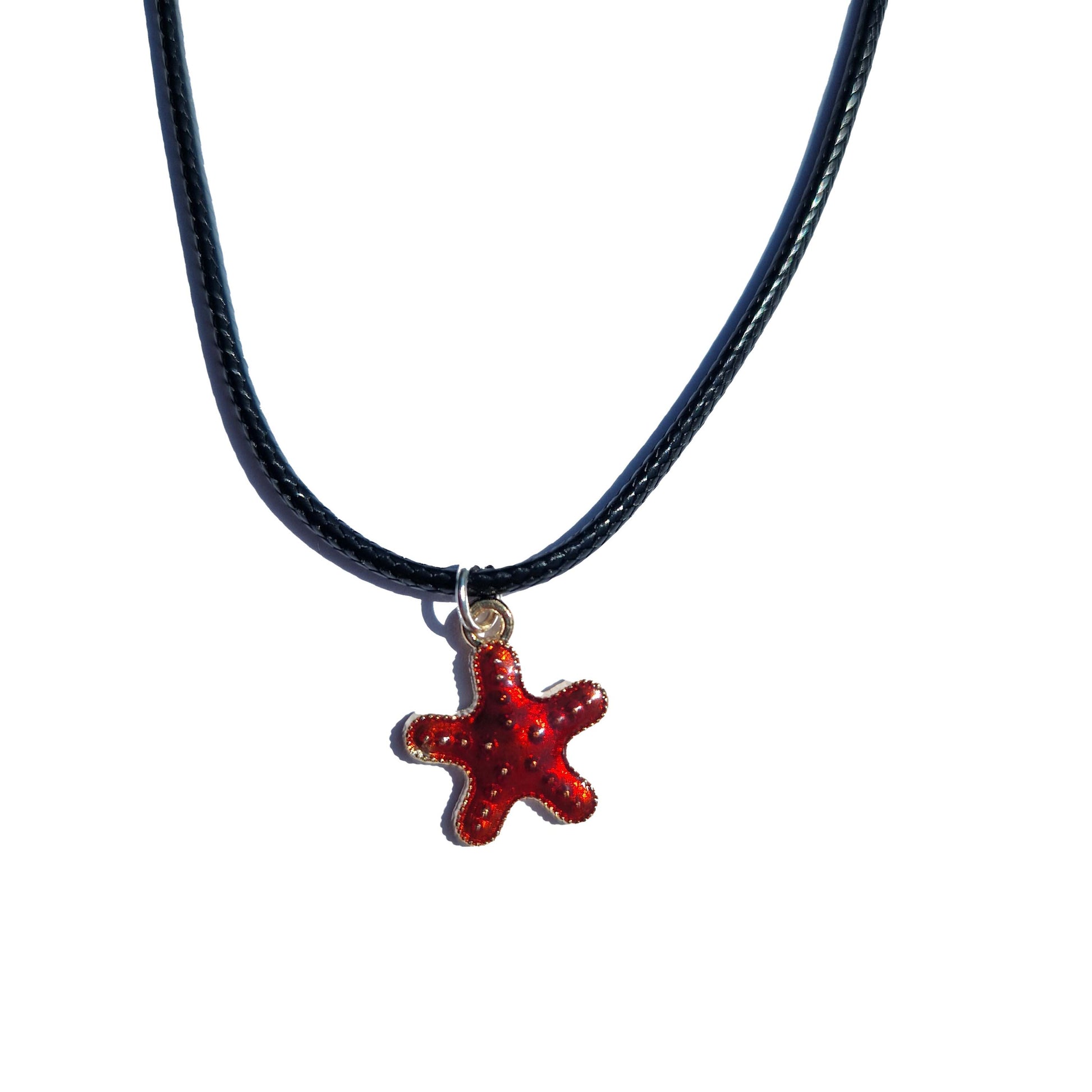 starfish cord necklace