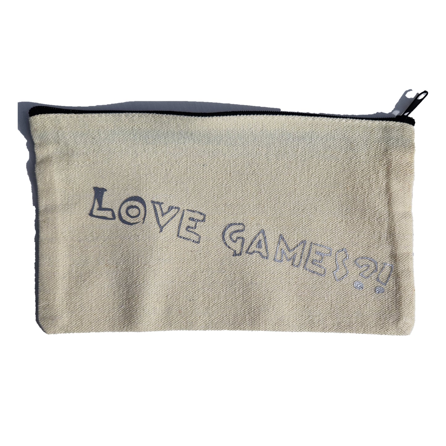 love games canvas pencil case the mighty boosh moon