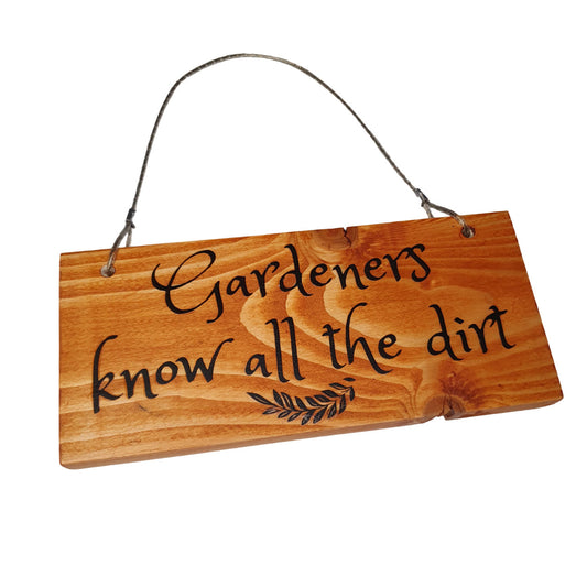 funny  garden plaques, quirky garden signs uk